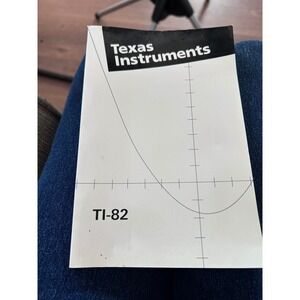 Texas Instruments TI-82 Graphing Calculator‎ Guidebook 2000